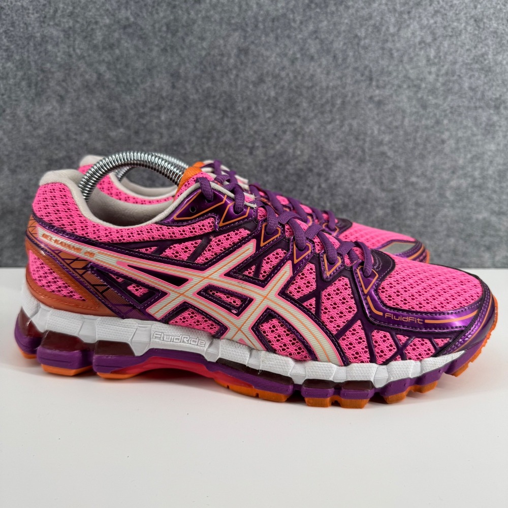 Asics Gel-Kayano 20 Running Shoes Womens Size 10 Pink Purple T3N7N Anniversary